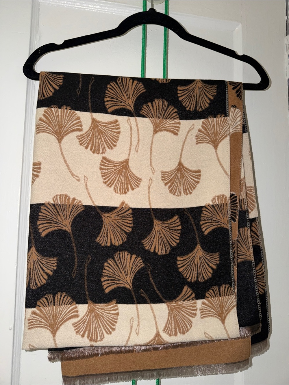 Pretty Persuasions Brown & Cream Botanical Midi Skirt